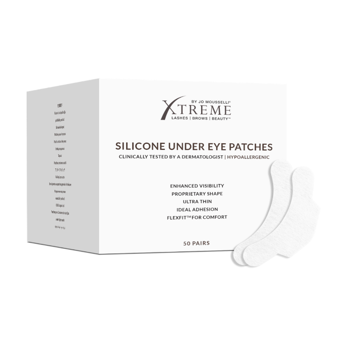 Xtreme Lashes Silicone Under Eye Patches Matte -silmänaluslaput (50 paria)