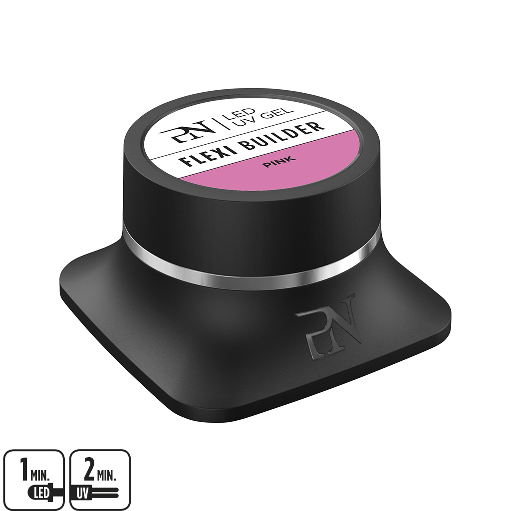 Flexi Builder Pink LED/UV Gel Sample 3 g - näyte
