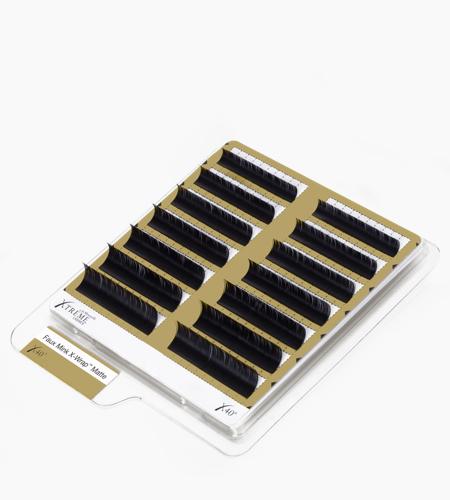 X40 X-WRAP Lash Tray Matte Black 0.15 15-17mm MULTI LENGTH