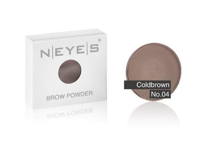 NEYES Brows Brow Powder 04 Coldbrown kulmakarvapuuteri