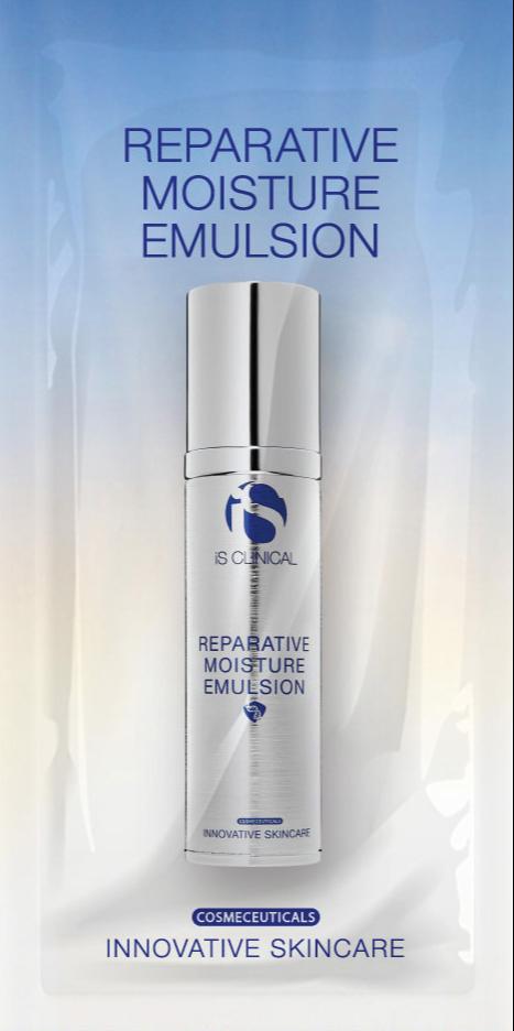 iS Clinical Reparative Moisture Emulsion sample 2g (20 kpl näytepakkaus)