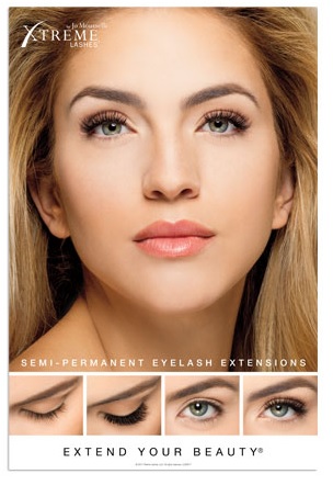Xtreme Lashes Professional Poster (24x36) - Transform Your Eyes Model 1