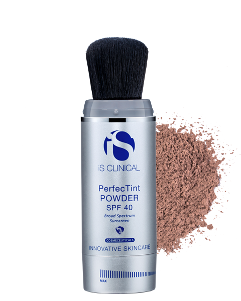 iS Clinical PerfecTint Powder aurinkosuojapuuteri SPF 40 Deep EU/UK 2 x 3.5g