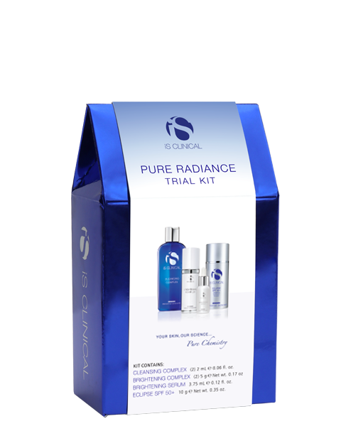 iS Clinical Pure Radiance Trial Kit - näytepakkaus