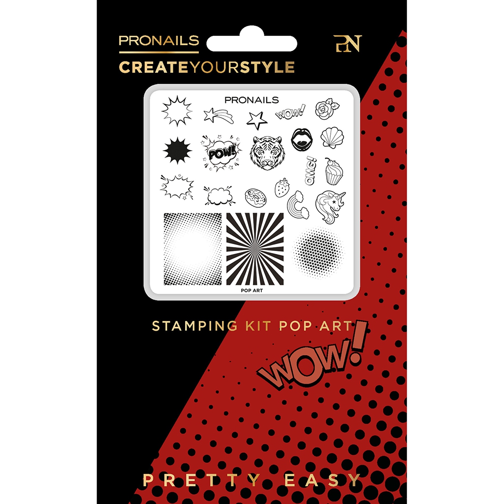 [29158] Stamping Kit Pop Art