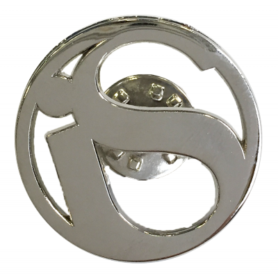 [PRO.8414] iS Clinical Logo Die Cast Lapel Pin (Silver) rintamerkki