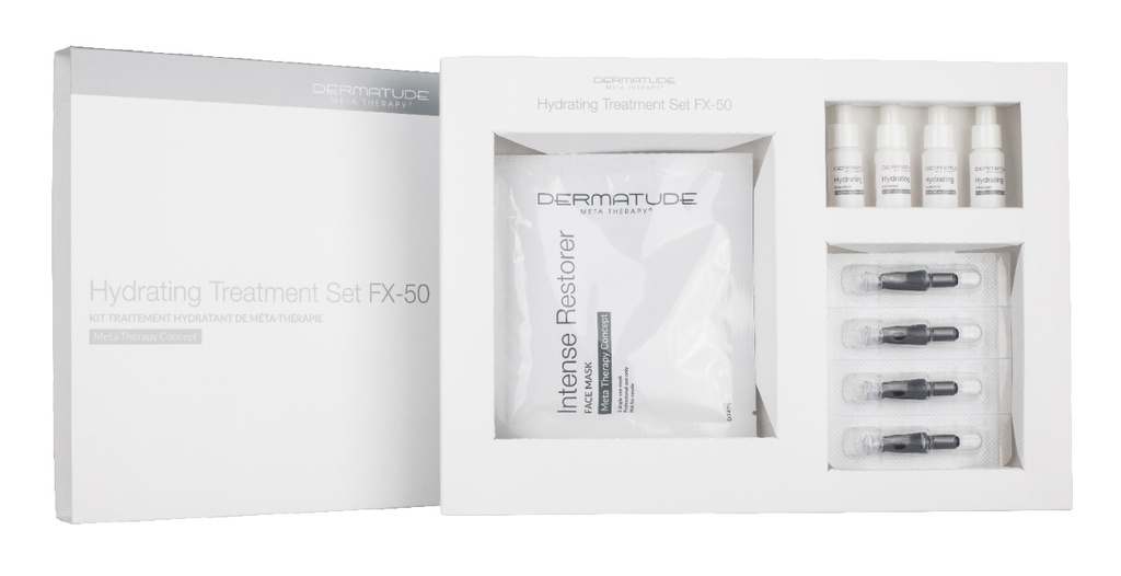[D7350] Dermatude Hydrating Facial Treatment set FX-50 (4 hoitoa)
