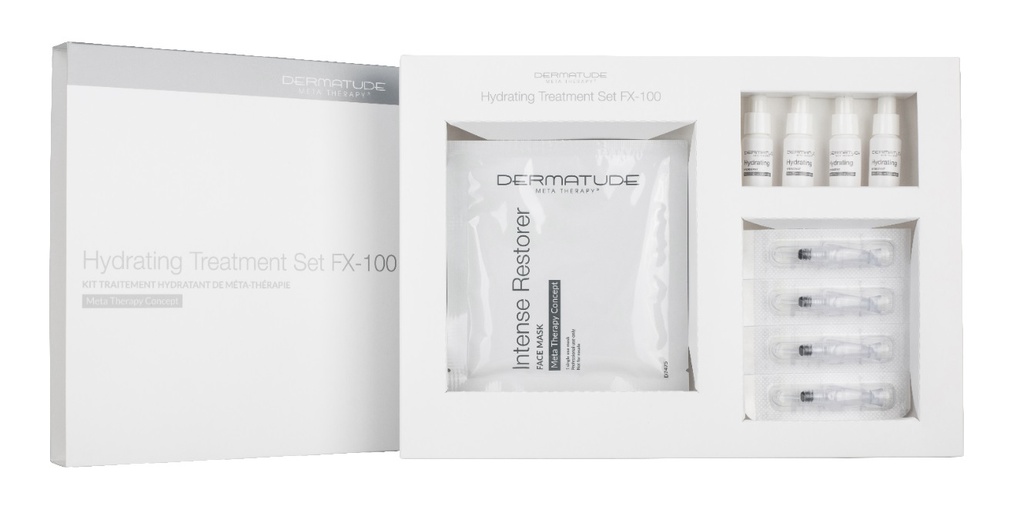[D7360] Dermatude Hydrating Facial Treatment set FX-100 (4 hoitoa)