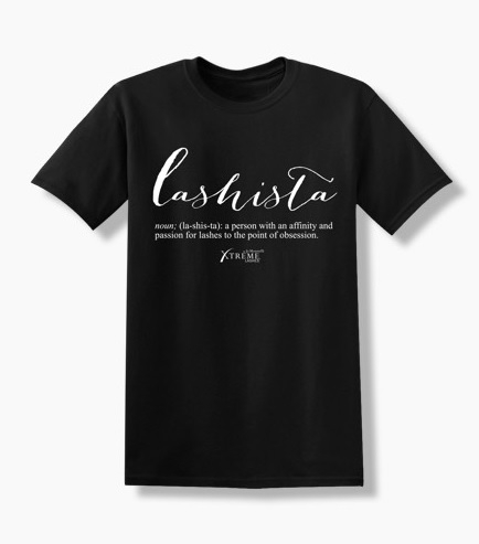 [660144M] Xtreme Lashes Lashista T-Shirt Black M