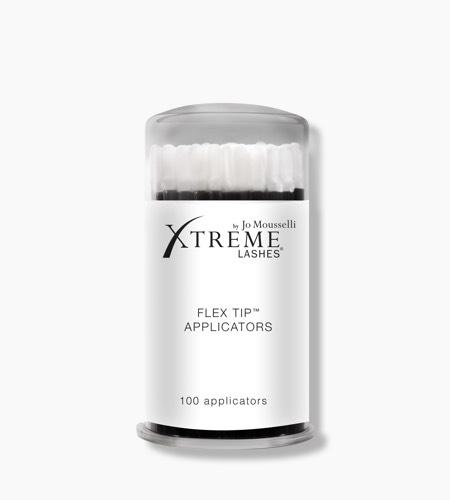 [3268] Xtreme Lashes Flex Tip Applicators -puhdistustikut (100 kpl pakkaus)