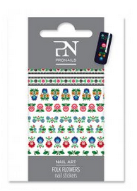 [28581] Pronails Nail Stickers Folk Flowers